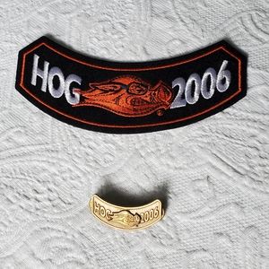 Harley-Davidson Harley Owners Group HOG 2006 Patch & Pin